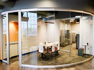 칸막이 투명 표면 강화유리