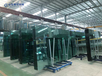 패들 테니스 코트 12mm 강화 유리