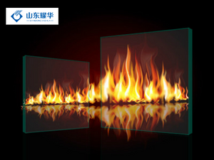 붕규산염 3시간 내화 유리